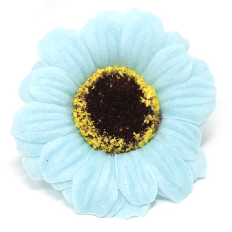 DIY Seifenblumen - kl. Sonnenblume - Blau