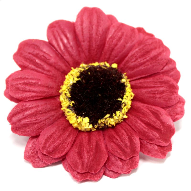 DIY Seifenblumen - kl. Sonnenblume - Rot