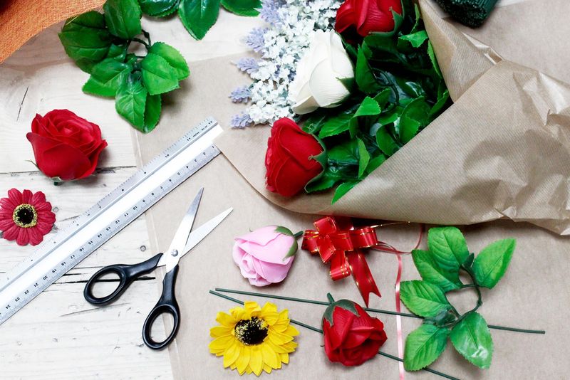 DIY Seifenblumen - Blumenstamm - ca. 625 Stk.