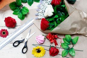 DIY Seifenblumen - Blumenstamm - ca. 625 Stk.