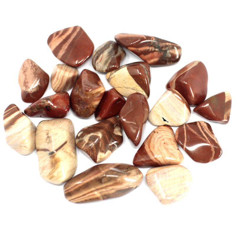 Afrikanischer Edelstein- Blumenjaspis