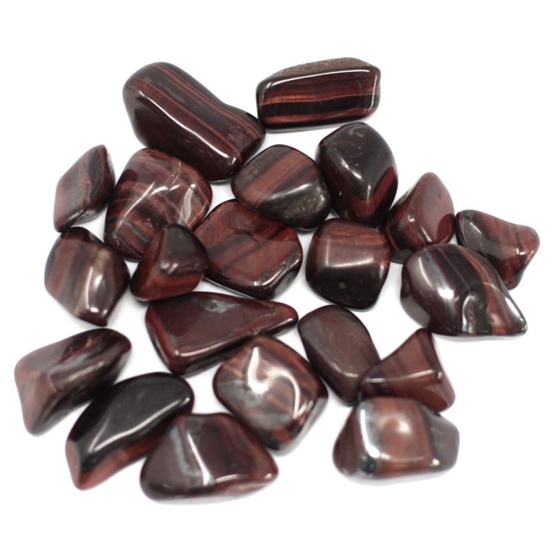 Afrikanischer Edelstein Tigerauge  Rot