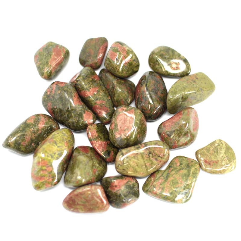 Afrikanischer Edelstein Unakite
