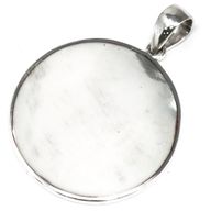 Baum des Lebens Silber Anhänger 30mm - Perlmutt