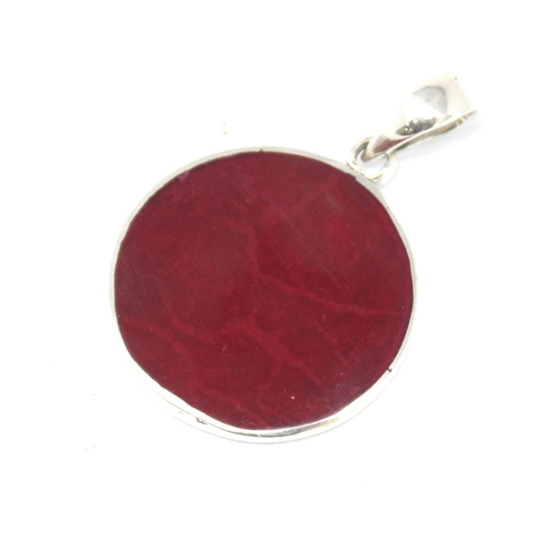 Baum des Lebens Silber Anhänger 22mm - Coral Effect