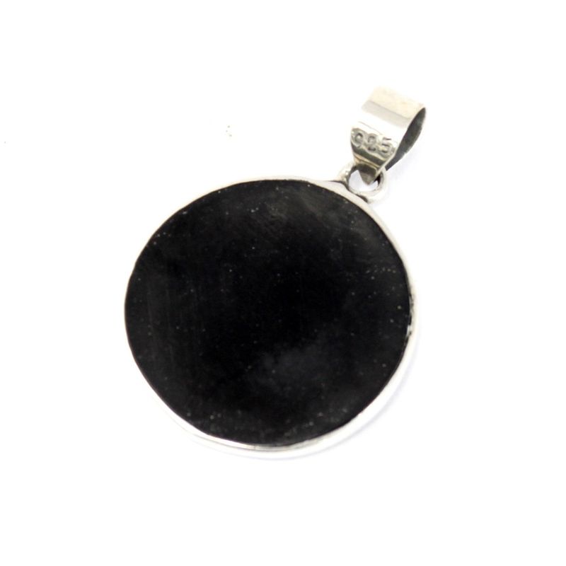 Baum des Lebens Silber Anhänger 22mm - Abalone