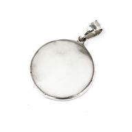 Baum des Lebens Silber Anhänger 22mm - Perlmutt