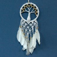 Baum des Lebens Traumfänger - Pure & Natural 16cm