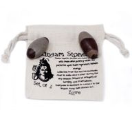 Zwei Zoll Lingam - 2 Steine