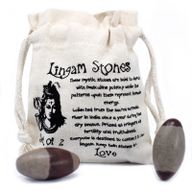Zwei Zoll Lingam - 2 Steine