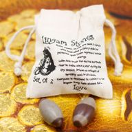 Zwei Zoll Lingam - 2 Steine
