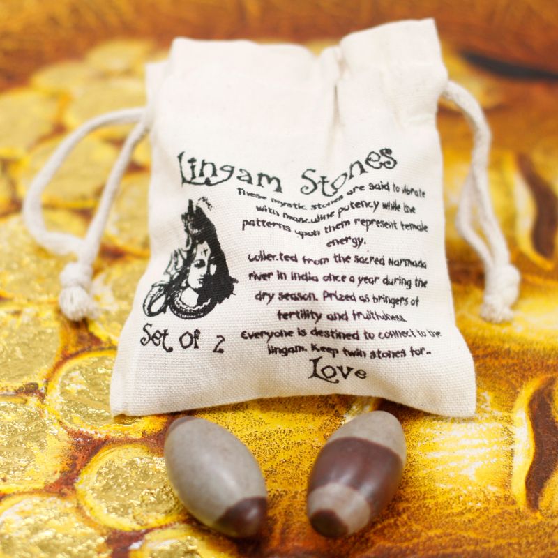 Zwei Zoll Lingam - 2 Steine