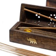 Rauchboxen Natürliches Mangoholz
