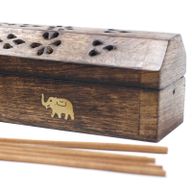 Rauchboxen Natürliches Mangoholz