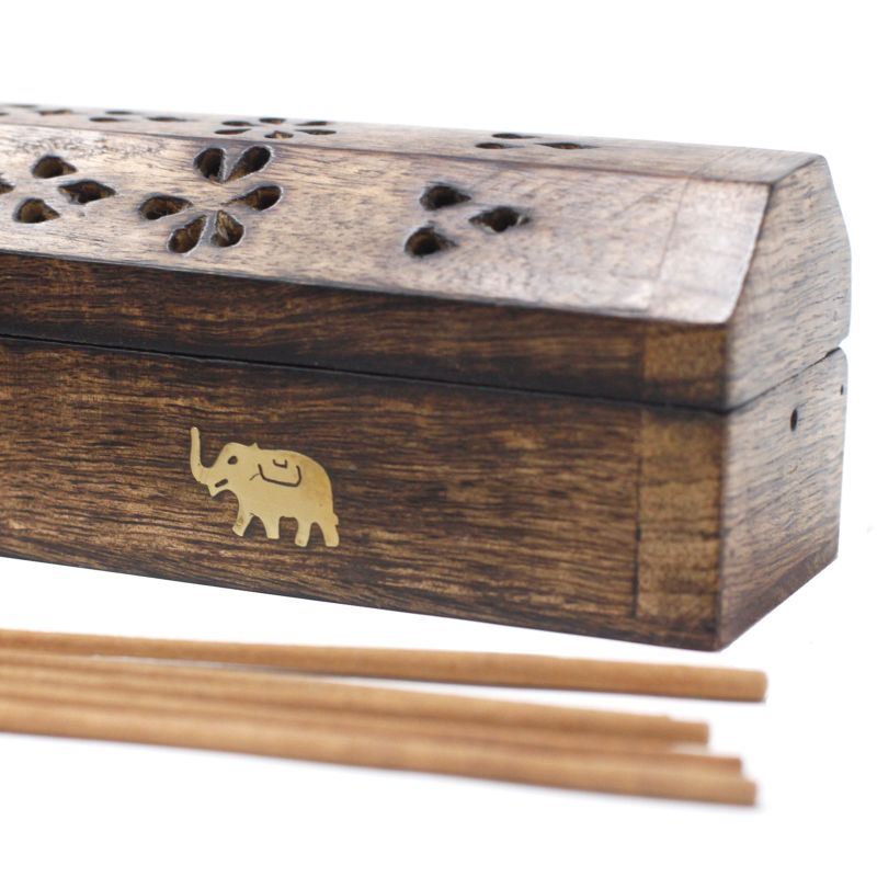 Rauchboxen Natürliches Mangoholz