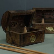 Mini Räucherwerkbox - Mangoholz