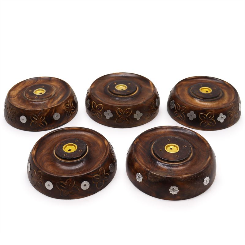 Halter für Kegel & Stäbchen - versch. Designs - Holz