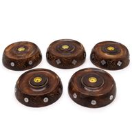 Halter für Kegel & Stäbchen - versch. Designs - Holz