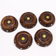 Halter für Kegel & Stäbchen - versch. Designs - Holz