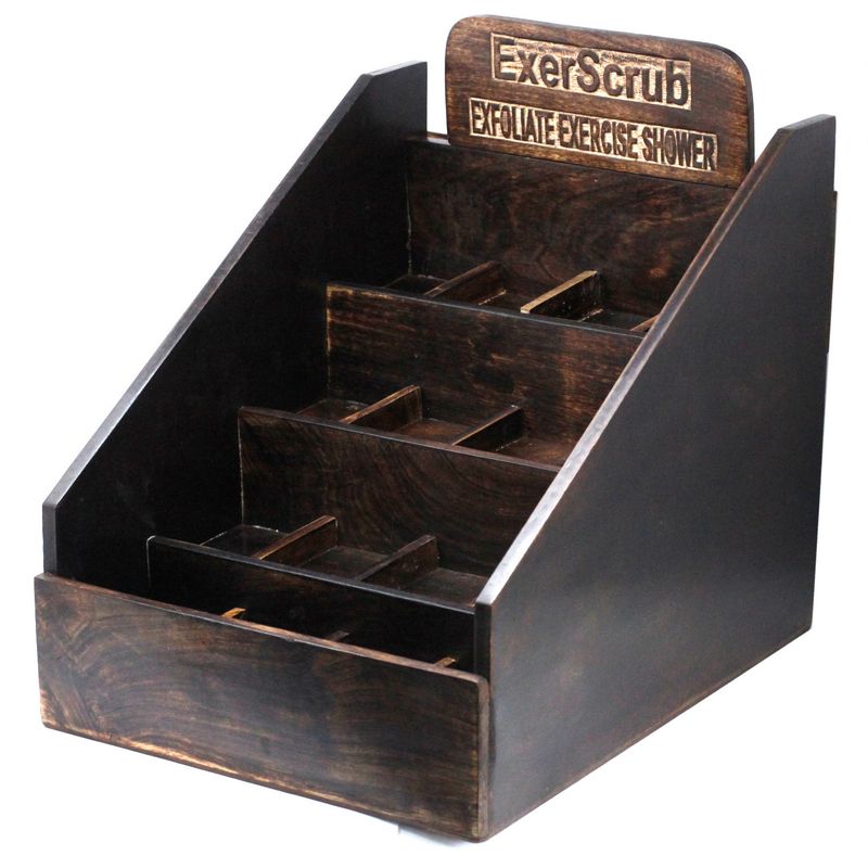 Seifendisplay aus Mangoholz