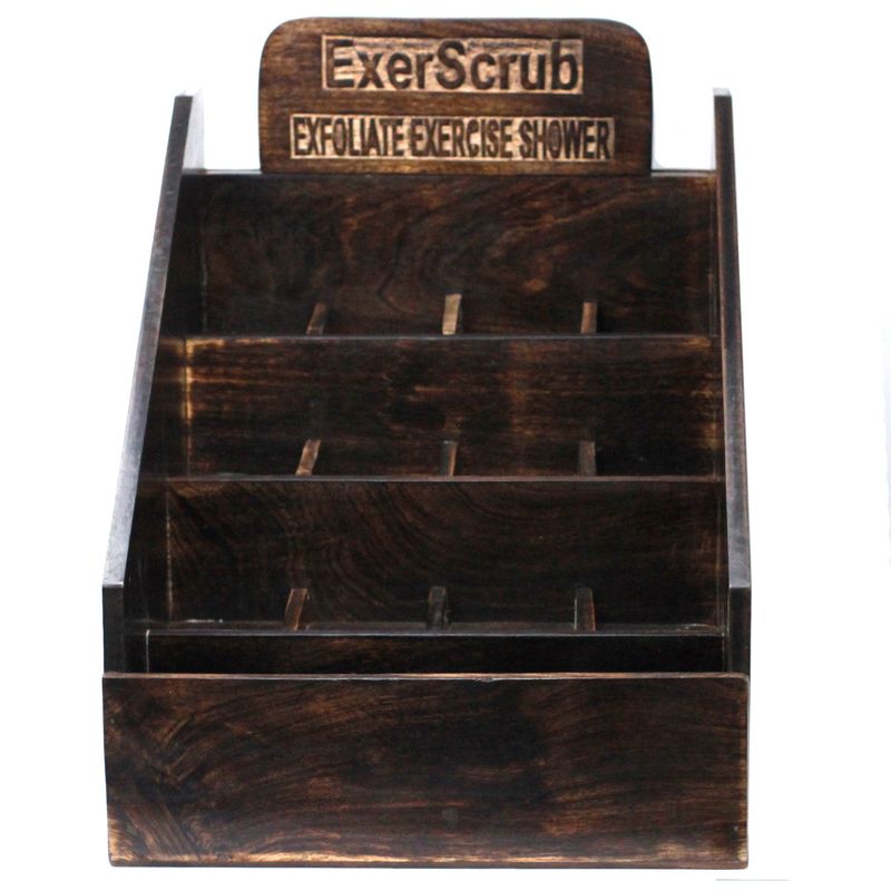 Seifendisplay aus Mangoholz