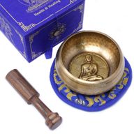 Buddha Medizinklangschale Set 10cm (min 500gm)