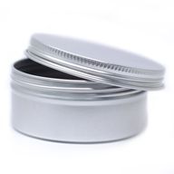Aluminium-Dose, rund, 100 ml, mit Schraubverschluss