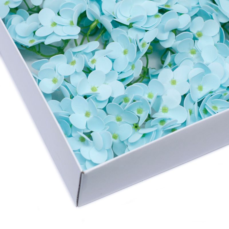 DIY Seifenblumen - Hyazinthen - Babyblau