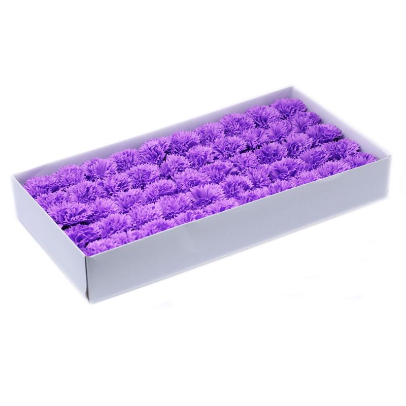 DIY Seifenblumen - Nelken - Violett