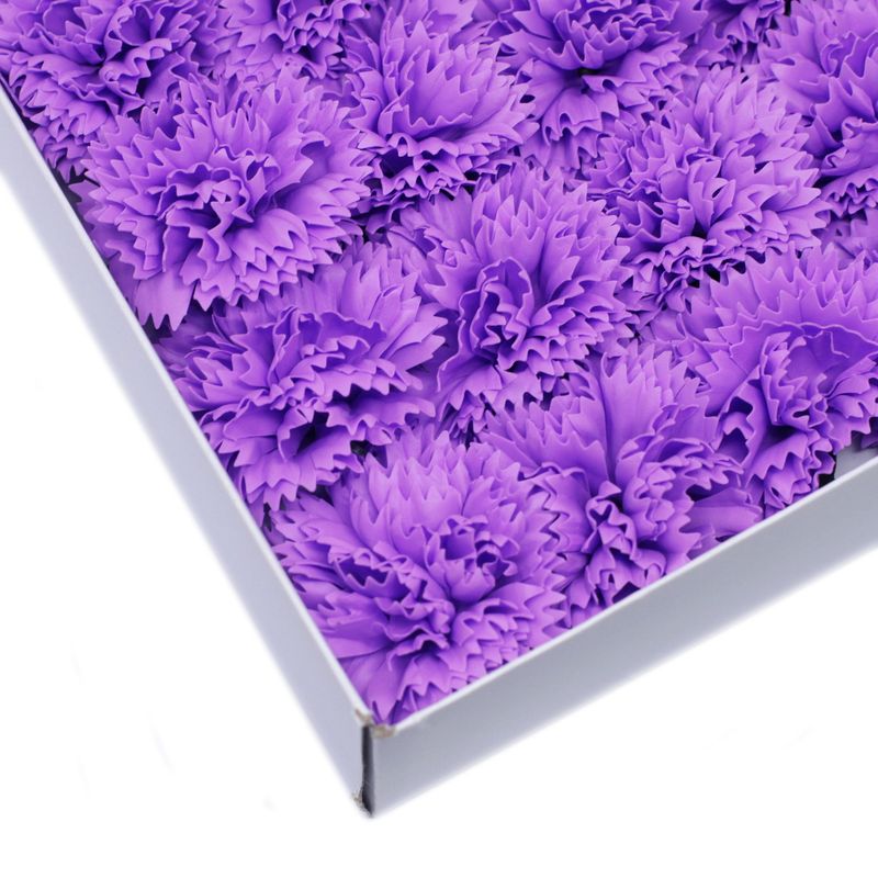 DIY Seifenblumen - Nelken - Violett