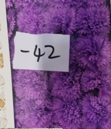 DIY Seifenblumen - Nelken - Violett