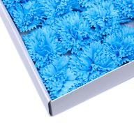 DIY Seifenblumen - Nelken - Himmelblau