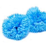 DIY Seifenblumen - Nelken - Himmelblau