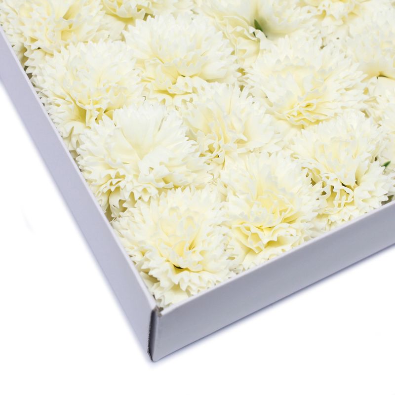 DIY Seifenblumen - Nelken - Creme