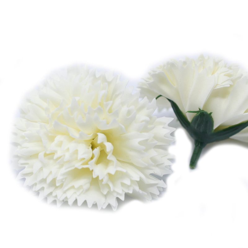 DIY Seifenblumen - Nelken - Creme