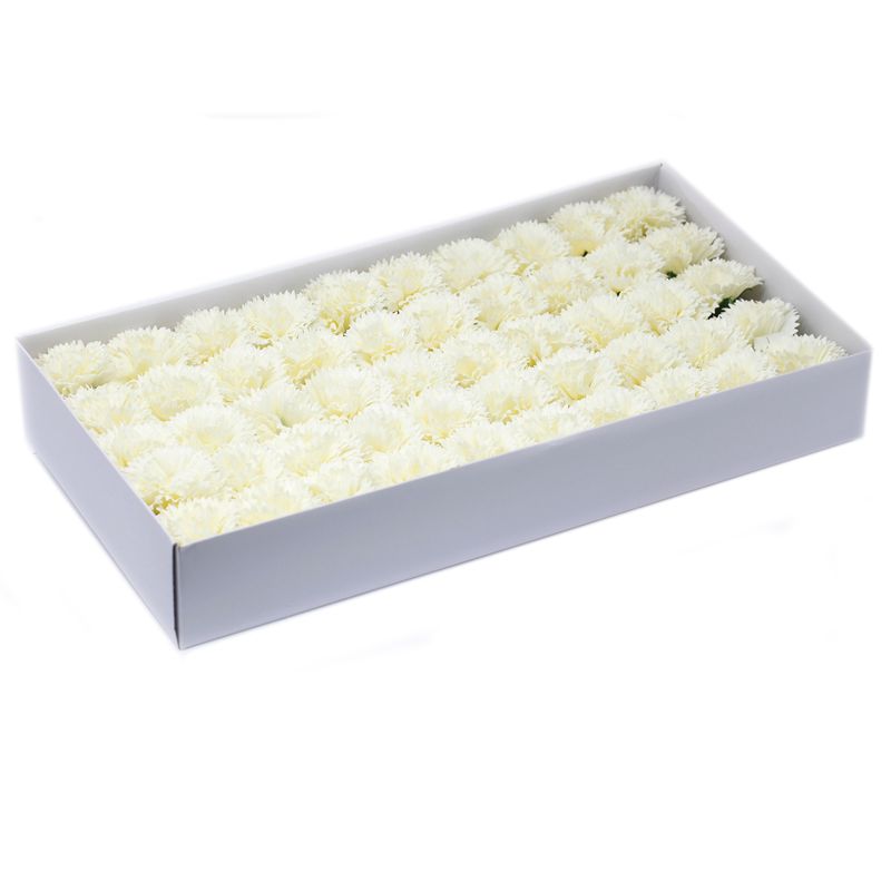 DIY Seifenblumen - Nelken - Creme