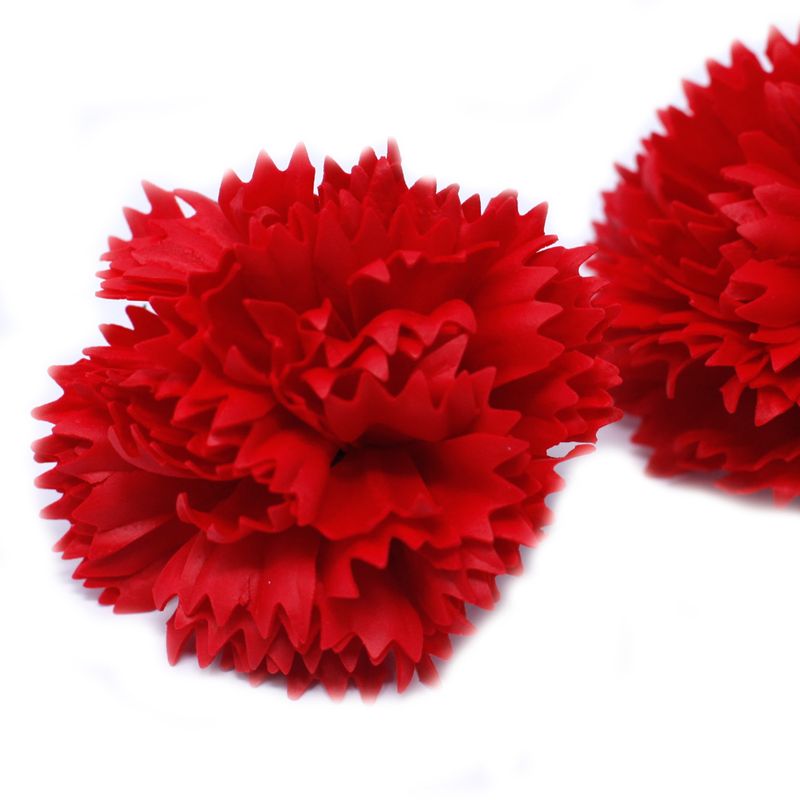 DIY Seifenblumen - Nelken - Rot