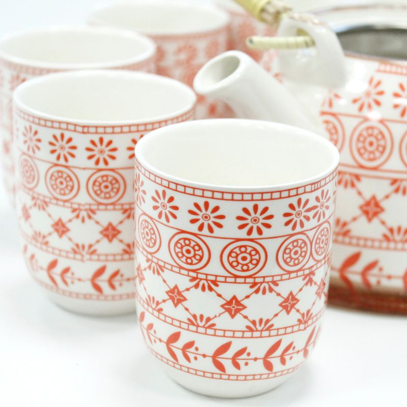 Kräuter Teekanne-Set- Bernstein
