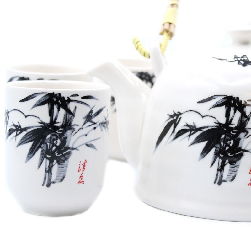 Kräuter Teekanne-Set- Orientalischer blauer Stein