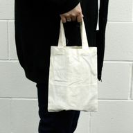 Kleine Baumwolltasche 25x20 'natur'