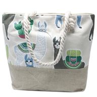 Klassische Tasche - Lamas