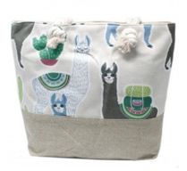 Klassische Tasche - Lamas