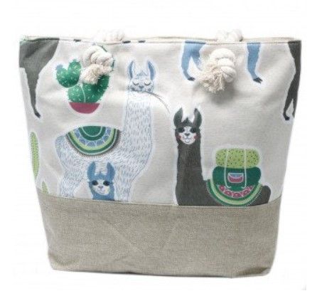 Klassische Tasche - Lamas