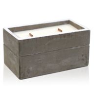 Sojawachskerze mit 2 Holzdochten - Nelke & dunkles Sandelholz