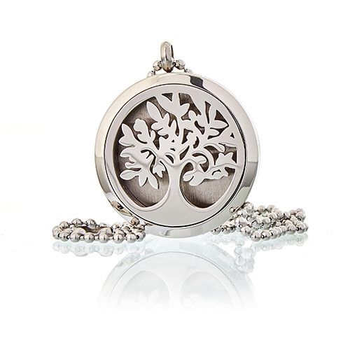 Aroma Diffusor Halskette - Baum des Lebens  30mm