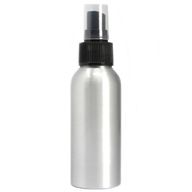 100-ml-Aluminiumflasche mit schwarzem Sprühverschluss
