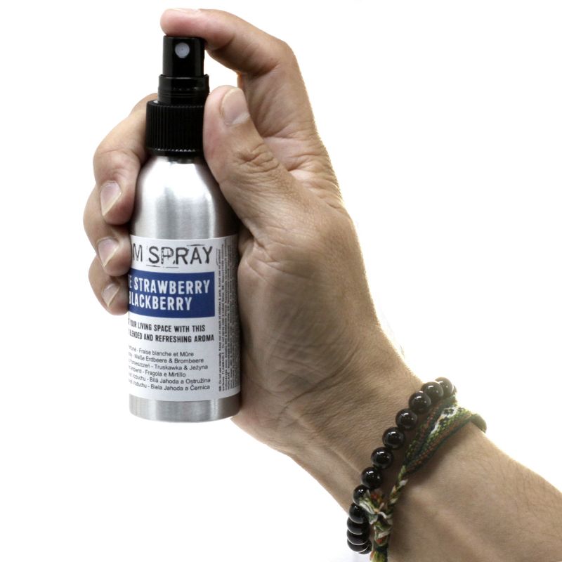 100ml Raumspray - Weiße Erdbeere & Brombeere