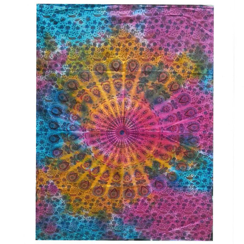 Baumwoll-Wandtücher - Rundes Mandala