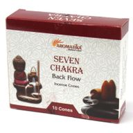 10 Räucherkegel - 7 Chakren