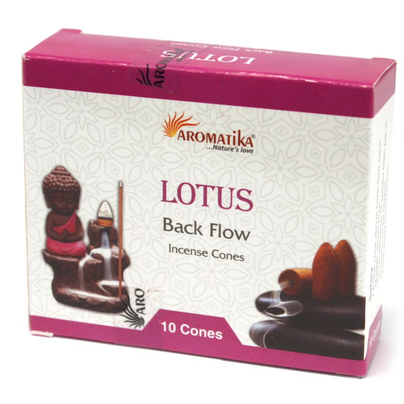 10 Räucherkegel - Lotus